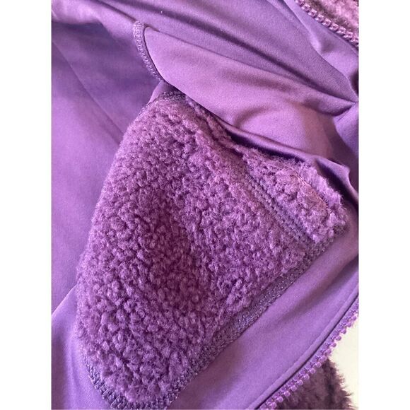 The North Face Womens Ridge Full Zip Hoodie Sz M BlackBerry Wine - Picture 7 of 9